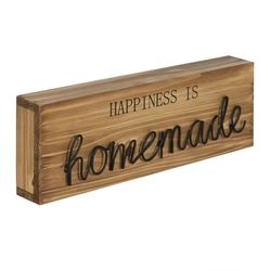 Wooden Happiness is Homemade Wall Decor Sign Farmhouse