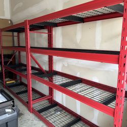 Two Husky Storage Racks Great Condition, Six Months Old