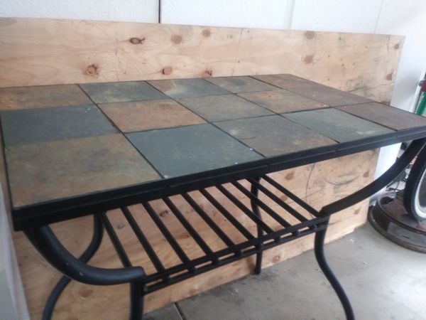 Tall Patio Table Stone Tiles For In Roseville Ca Offerup Tall Patio Table Stone Tiles For