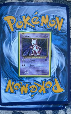 Mewtwo 2016 Pokémon Card