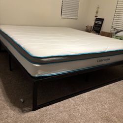 Linenspa 8” King Mattress & Frame