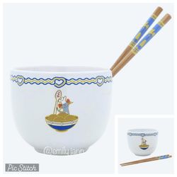 Ratatouille Ramen Bowl and Chopsticks Set