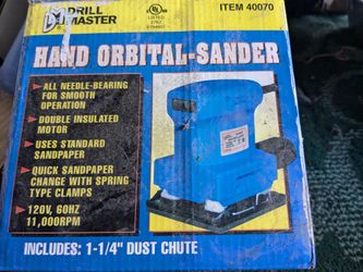 Hand Orbital Sander