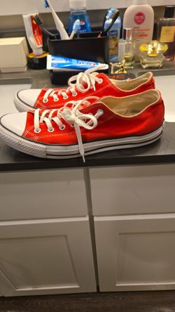 Red All star Chucks Mens 12