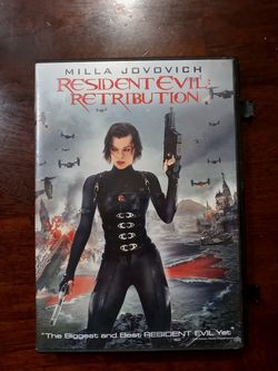 Resident Evil Retribution DVD