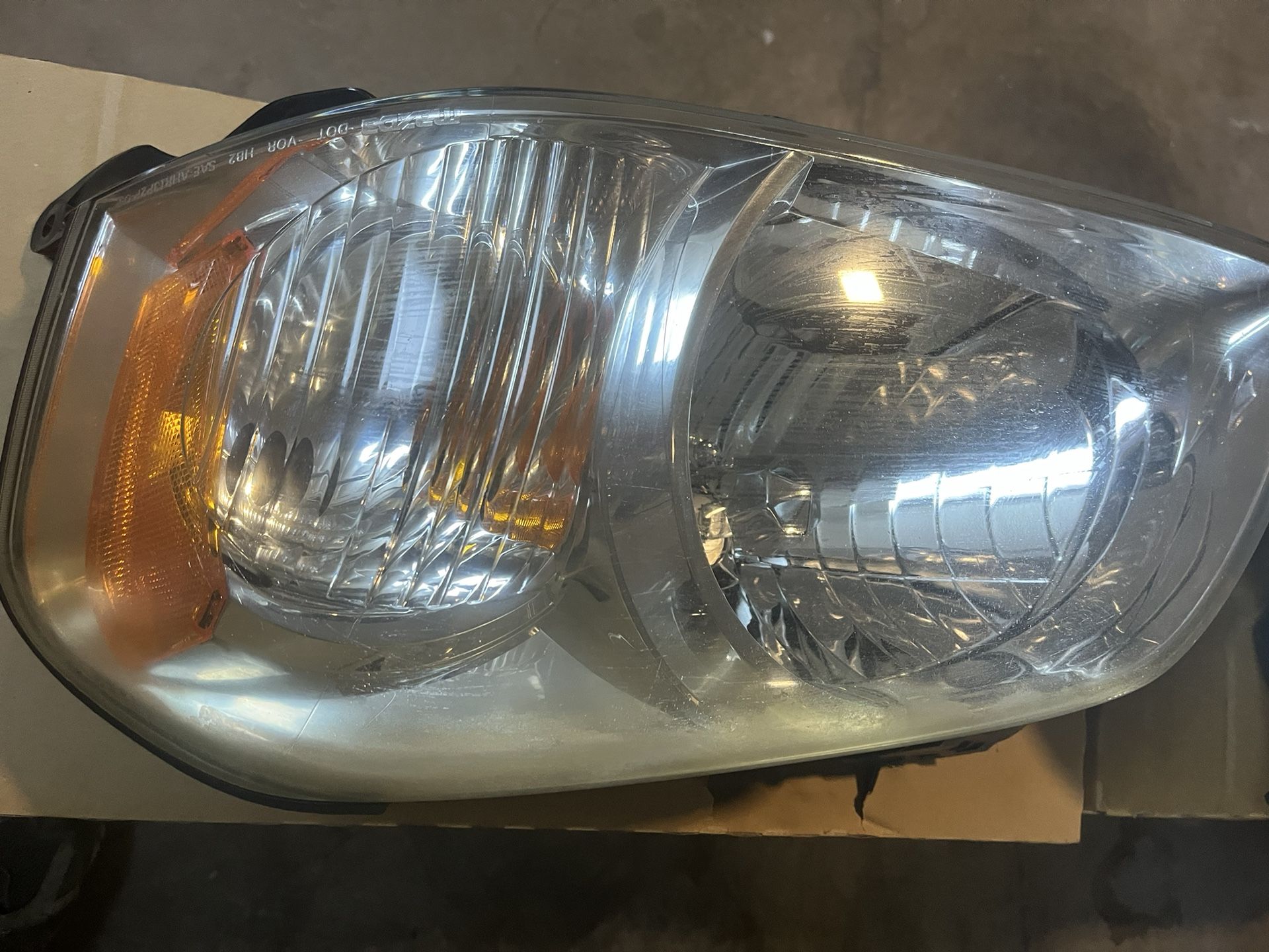 Pair Of Halogen Headlights