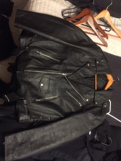 leather jacket