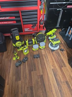 New Ryobi tools