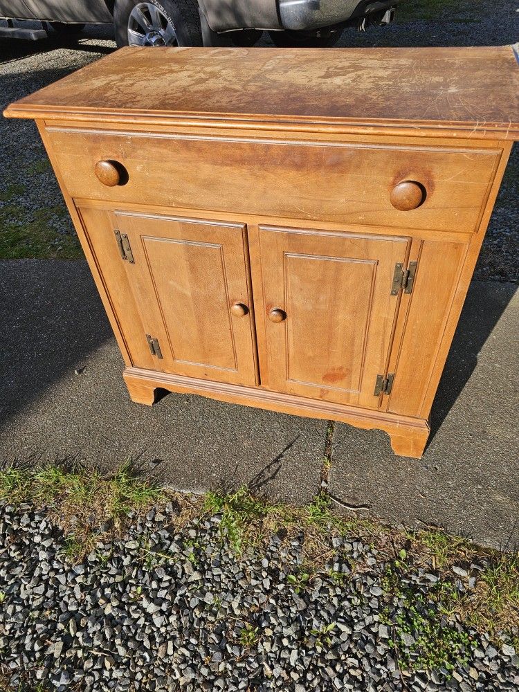 Wooden Storage Cabinet 