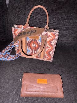 Wrangler purse and wallet