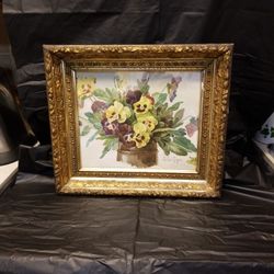 Antique Gold /gesso Picture Frame