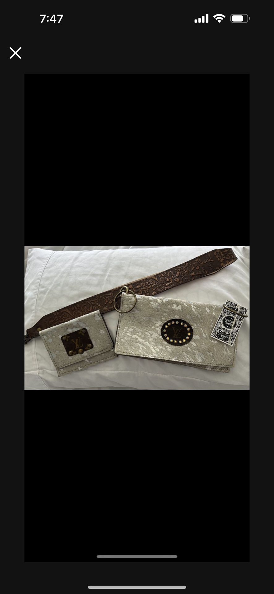 Keep It Gypsy Bag With Leather Strap And Wallet 
