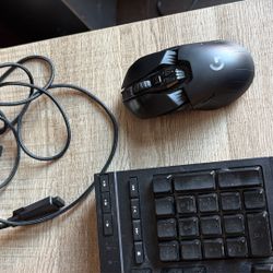 Logitech G903 Lightspeed Gaming Mouse And Hyper X Keyboard 