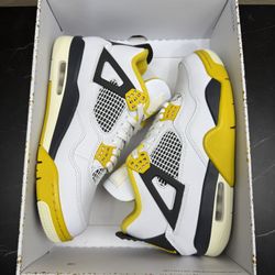 Jordan 4 Vivid Sulfur - Men's 8