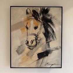 Horse Oil Paint