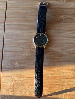 Citizen Gold-Tone Men's Watch with Black Dial