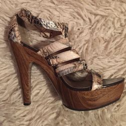 Jungle Themed High Heels - Charlotte Russe