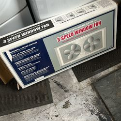 3 Speed Window Fan 