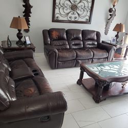 Living Room Set with Tables $2500