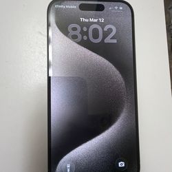 New IPhone 15 Pro T-Mobile Unlocked 128GB Natural titanium