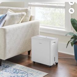 vissani 25 pt. Dehumidifier up to 1,500 sq. ft. ENERGY STAR for Basement, Garage, or Wet Rooms in White