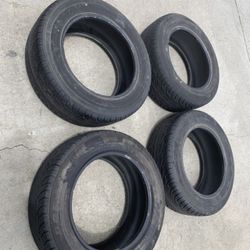 4 — 215/60r16 Doral 80% Treads Tires! !!!!!