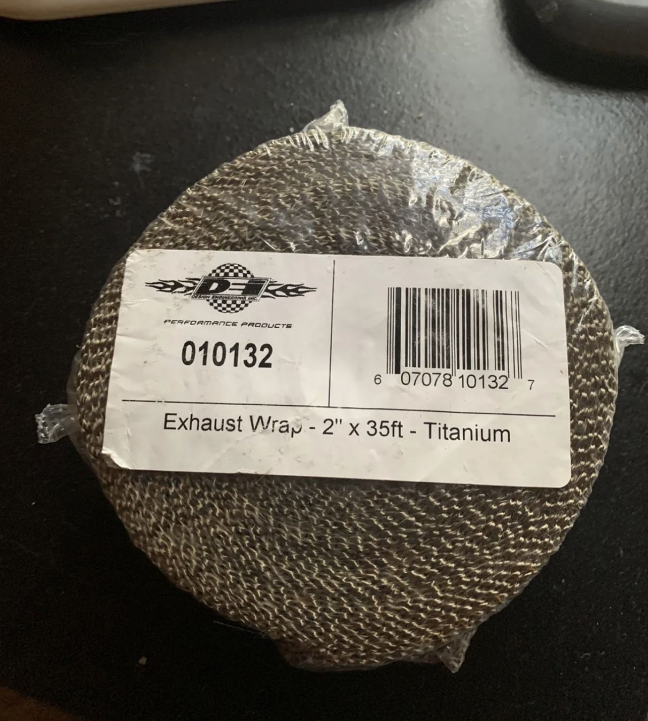 Titanium 2” X 35ft Exhaust Wrap