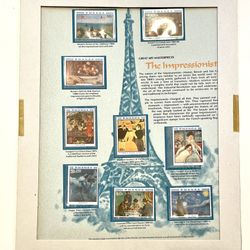 Postal Commemorative Impressionists Stamps