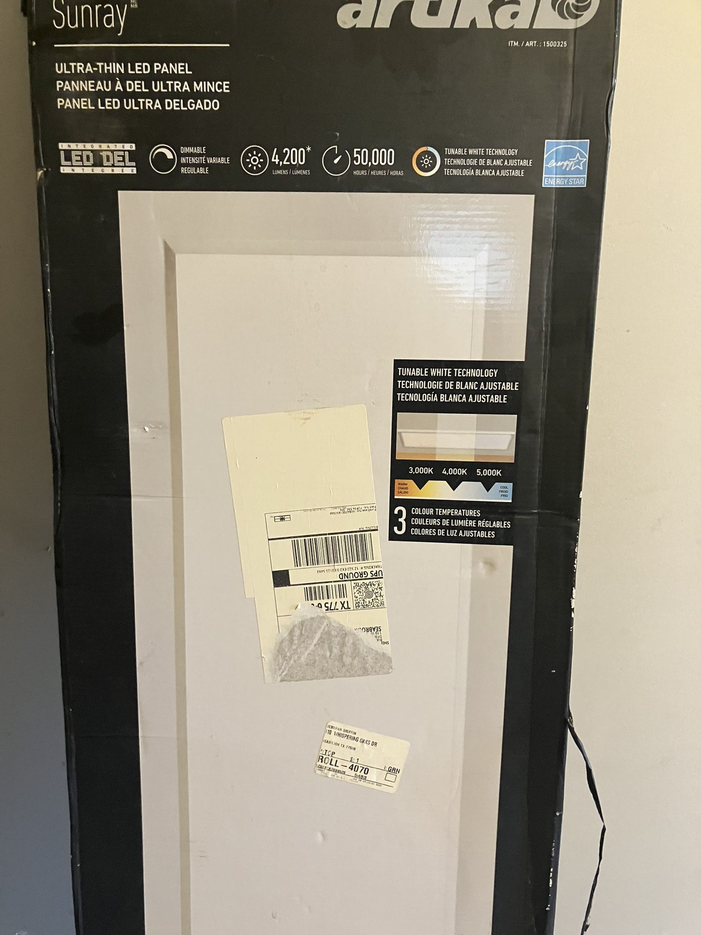 Ceiling Panel Light, Brand New (never Used)