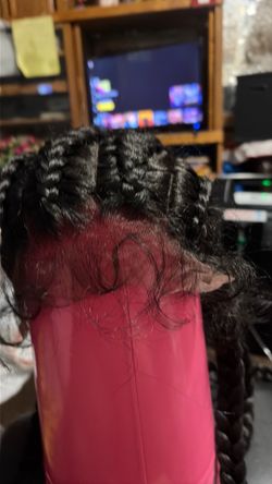 One braid wig never use