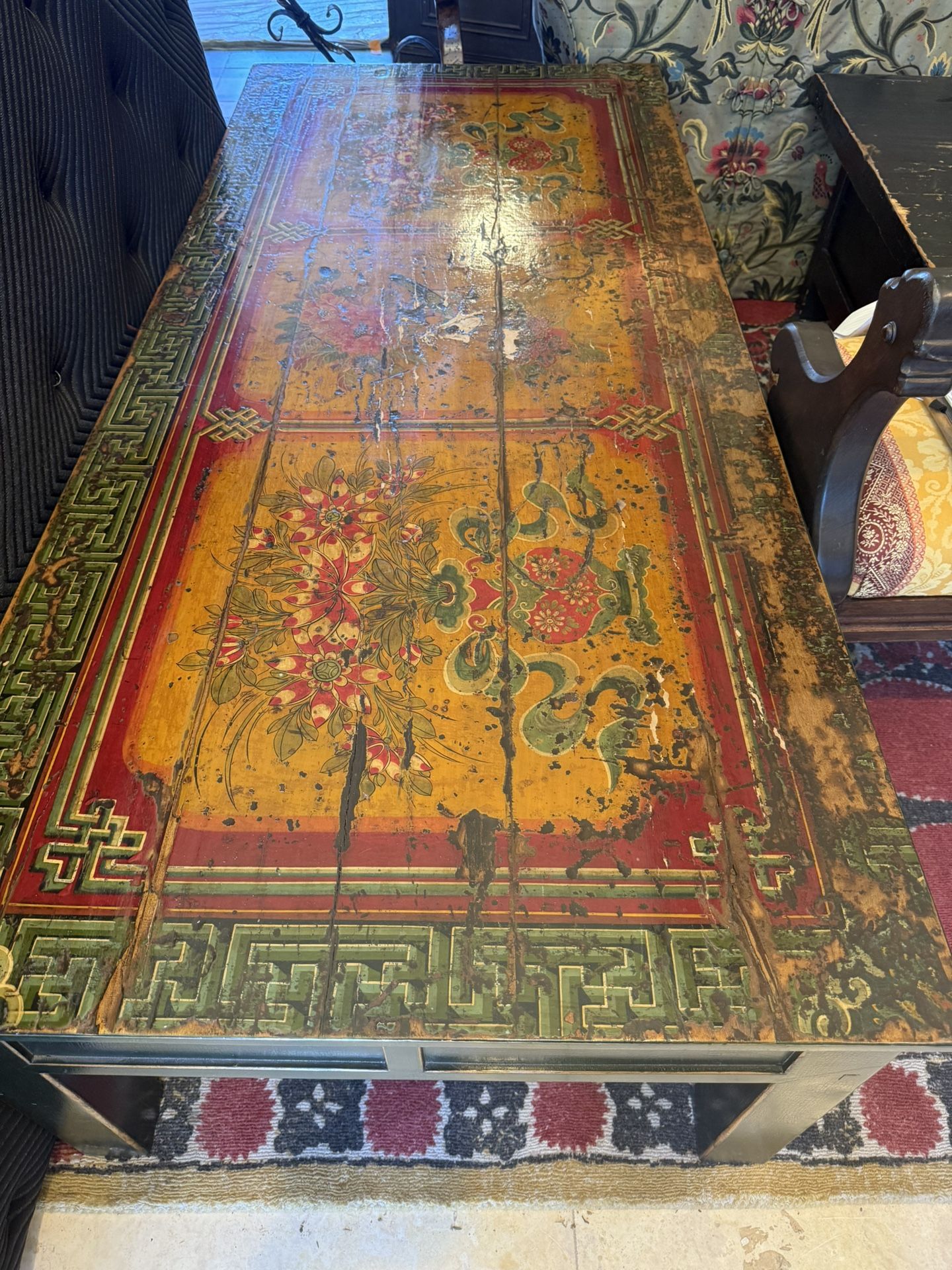 Vintage Wood Coffee Table