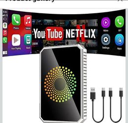 Wireless Apple CarPlay & Android Auto Adapter brand new $40