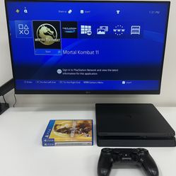 Sony PlayStation 4 Slim (1 Terabyte Hard Drive) (Black) CUH-2115B