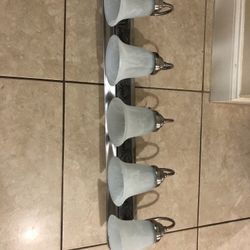 Two Sets Of Bathroom Light 