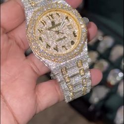 VVS1 Diamond Luxury Iced out MOISSANITE Bussdown