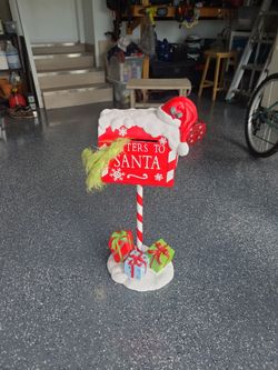 Grinch christmas mailbox