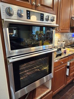 30" Smart Microwave Combination Wall Oven with Flex Duo in Stainless Steel