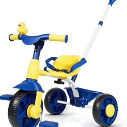 KRIDDO 2 in 1 Kids Tricycles 