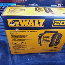 DeWalt 20 Volt Inflator 