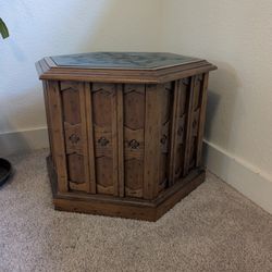 Hexagonal Side Table 