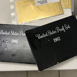 Sel My 2 Golden Bill And  2 Proof Coin 
