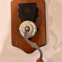 Vintage Euro Style Coffee Grinder Decor