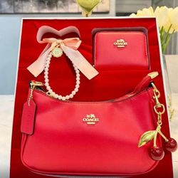 Red purse set