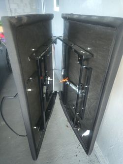 Upholstered motorized  Metal bed Frame