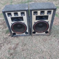 Nice Home Stereo Speakers 15 Inch Subwoofers