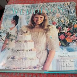 Hardcover Martha Stewart Weddings 1987