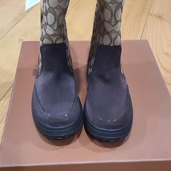 Coach Boots Size 7. Regular Price $196