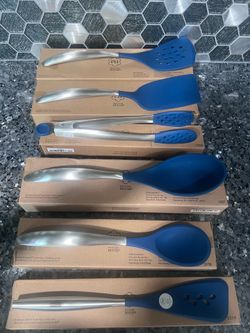 Princess house utensilios color azul
