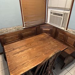 Dining Table With Bench 