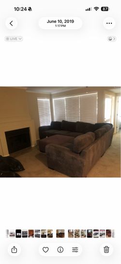 Large L Shape Couch (no ottoman)